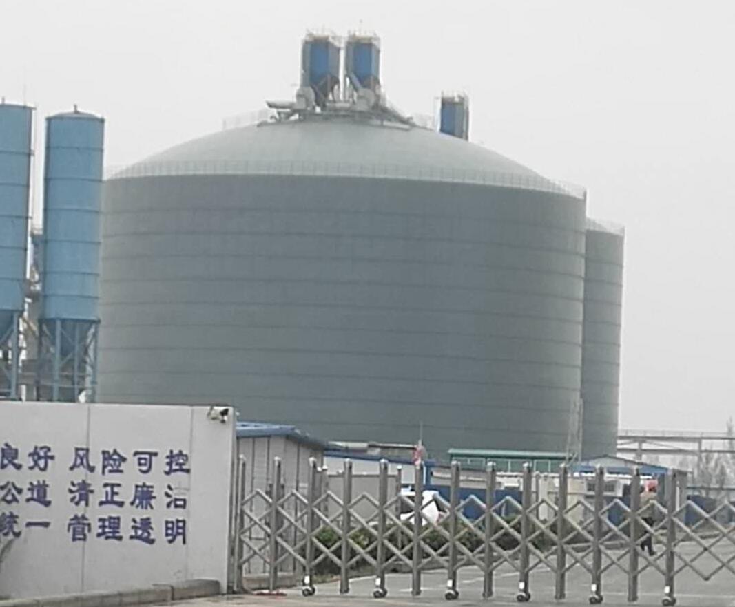 长汀4万吨粉煤灰储存库