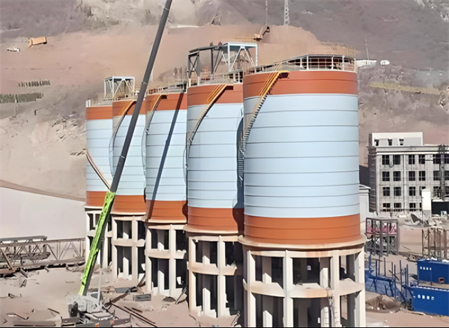 长汀高架钢板仓