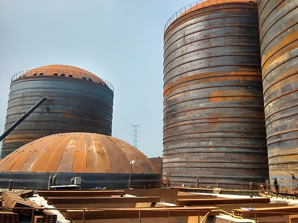 长汀焦粉钢板仓